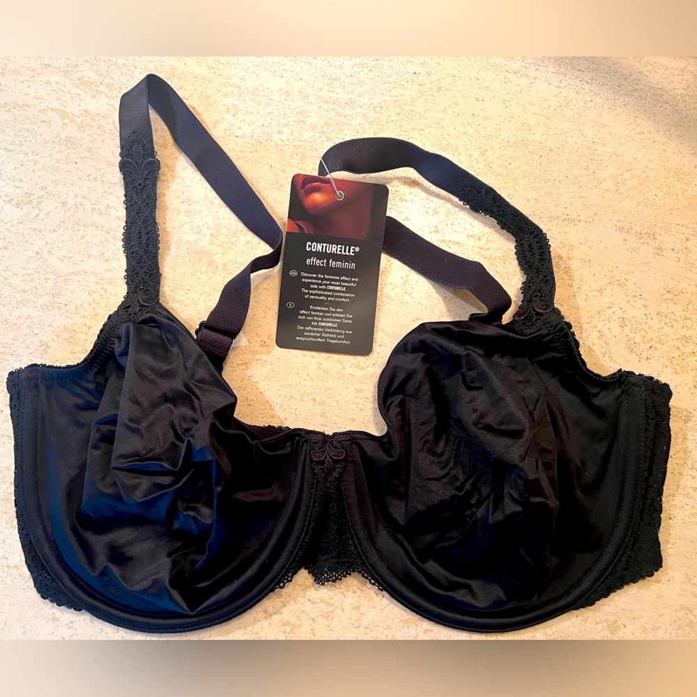 Conturelle black bra